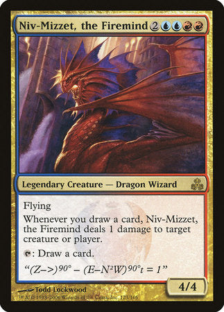 Niv-Mizzet, the Firemind [Guildpact] | Dumpster Cat Games