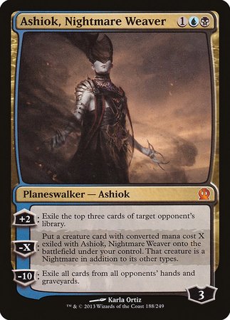 Ashiok, Nightmare Weaver [Theros] | Dumpster Cat Games