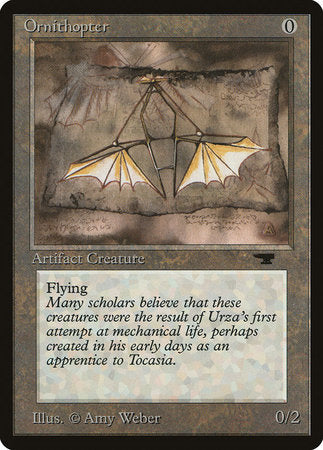 Ornithopter [Antiquities] | Dumpster Cat Games