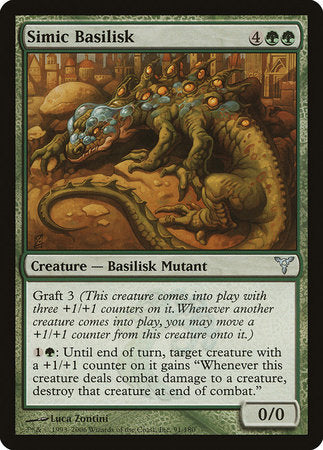 Simic Basilisk [Dissension] | Dumpster Cat Games