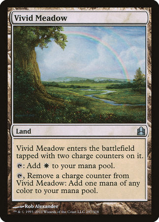 Vivid Meadow [Commander 2011] | Dumpster Cat Games