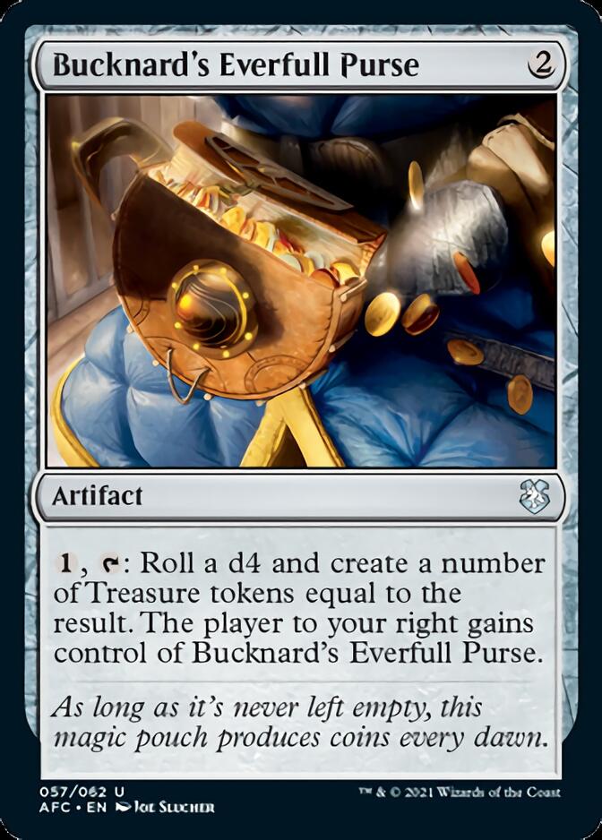 Bucknard's Everfull Purse [Dungeons & Dragons: Adventures in the Forgotten Realms Commander] | Dumpster Cat Games