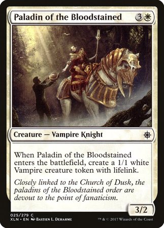 Paladin of the Bloodstained [Ixalan] | Dumpster Cat Games
