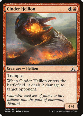Cinder Hellion [Oath of the Gatewatch] | Dumpster Cat Games