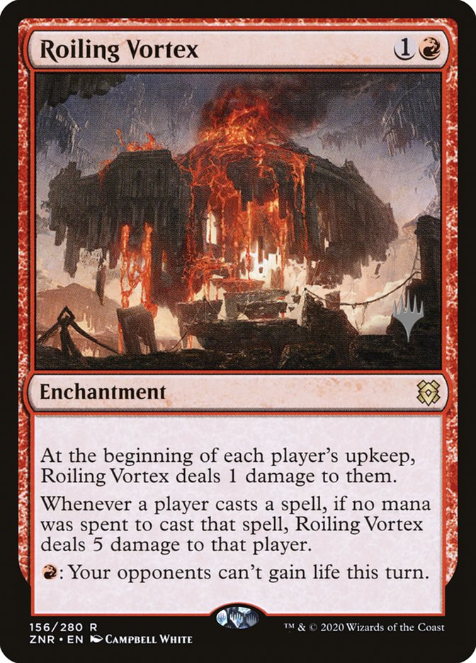 Roiling Vortex (Promo Pack) [Zendikar Rising Promos] | Dumpster Cat Games