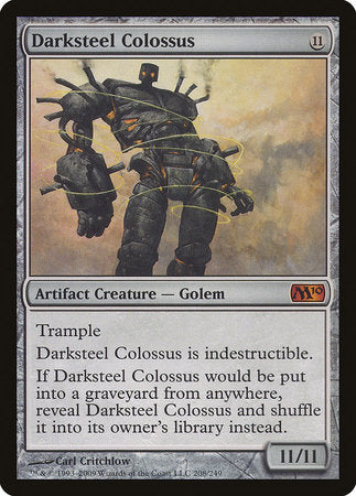 Darksteel Colossus [Magic 2010] | Dumpster Cat Games