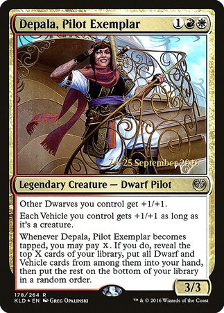Depala, Pilot Exemplar [Kaladesh Promos] | Dumpster Cat Games