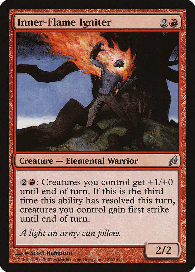 Inner-Flame Igniter [Lorwyn] | Dumpster Cat Games