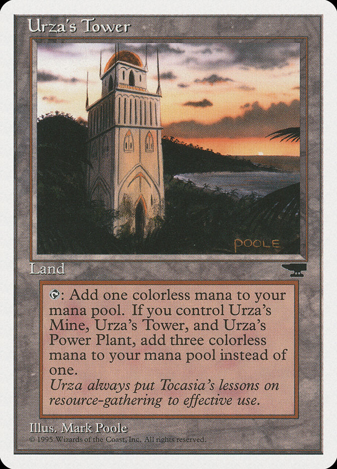 Urza's Tower (Sunset) [Chronicles] | Dumpster Cat Games