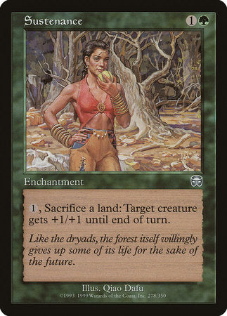 Sustenance [Mercadian Masques] | Dumpster Cat Games