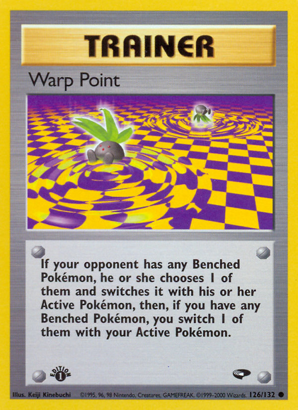 Warp Point (126/132) [Gym Challenge 1st Edition] | Dumpster Cat Games