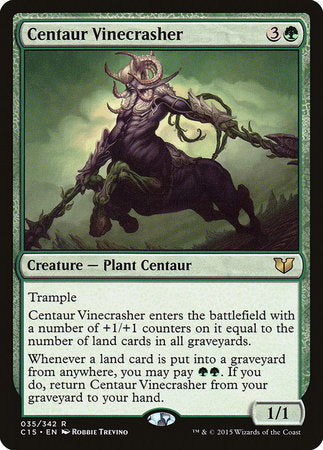 Centaur Vinecrasher [Commander 2015] | Dumpster Cat Games