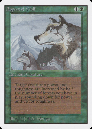 Aspect of Wolf [Unlimited Edition] | Dumpster Cat Games
