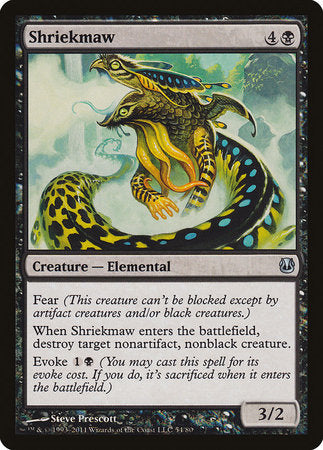 Shriekmaw [Duel Decks: Ajani vs. Nicol Bolas] | Dumpster Cat Games