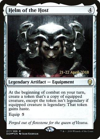 Helm of the Host [Dominaria Promos] | Dumpster Cat Games
