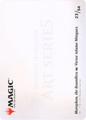 Morophon the Boundless Art Card [Modern Horizons Art Series] | Dumpster Cat Games