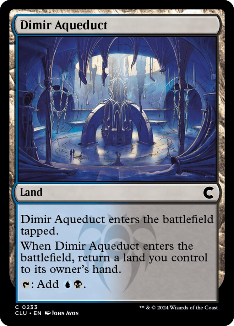 Dimir Aqueduct [Ravnica: Clue Edition] | Dumpster Cat Games