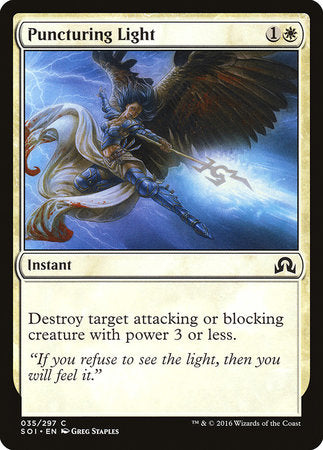 Puncturing Light [Shadows over Innistrad] | Dumpster Cat Games