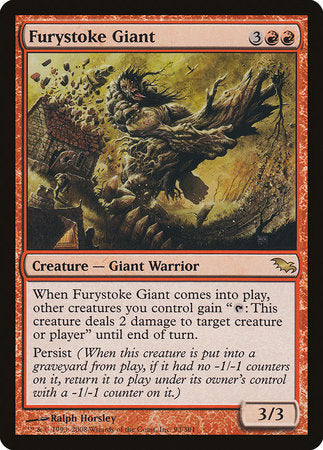 Furystoke Giant [Shadowmoor] | Dumpster Cat Games