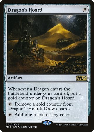 Dragon's Hoard [Core Set 2019] | Dumpster Cat Games
