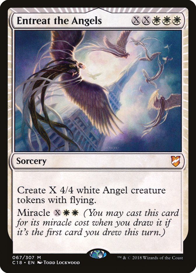 Entreat the Angels [Commander 2018] | Dumpster Cat Games