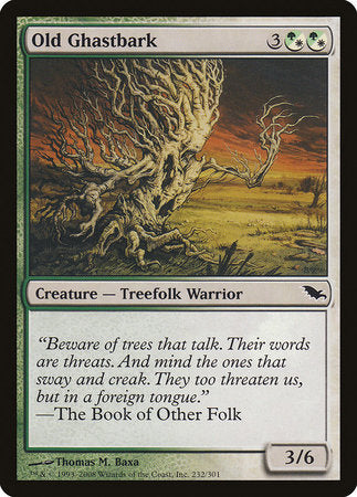 Old Ghastbark [Shadowmoor] | Dumpster Cat Games