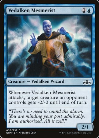 Vedalken Mesmerist [Guilds of Ravnica] | Dumpster Cat Games