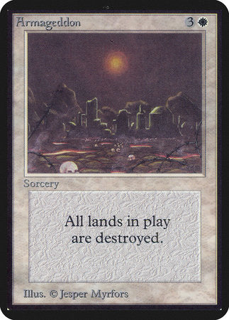 Armageddon [Limited Edition Alpha] | Dumpster Cat Games