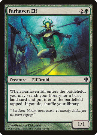 Farhaven Elf [Commander 2013] | Dumpster Cat Games