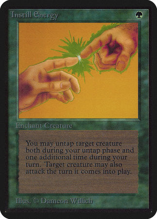 Instill Energy [Limited Edition Alpha] | Dumpster Cat Games