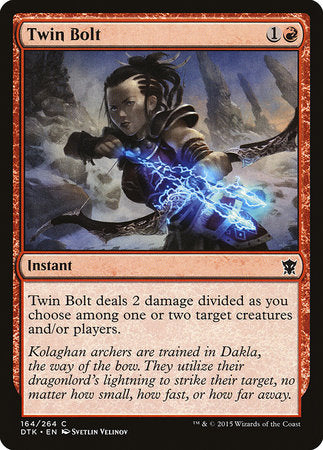 Twin Bolt [Dragons of Tarkir] | Dumpster Cat Games