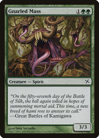 Gnarled Mass [Betrayers of Kamigawa] | Dumpster Cat Games