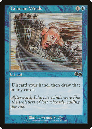 Tolarian Winds [Urza's Saga] | Dumpster Cat Games