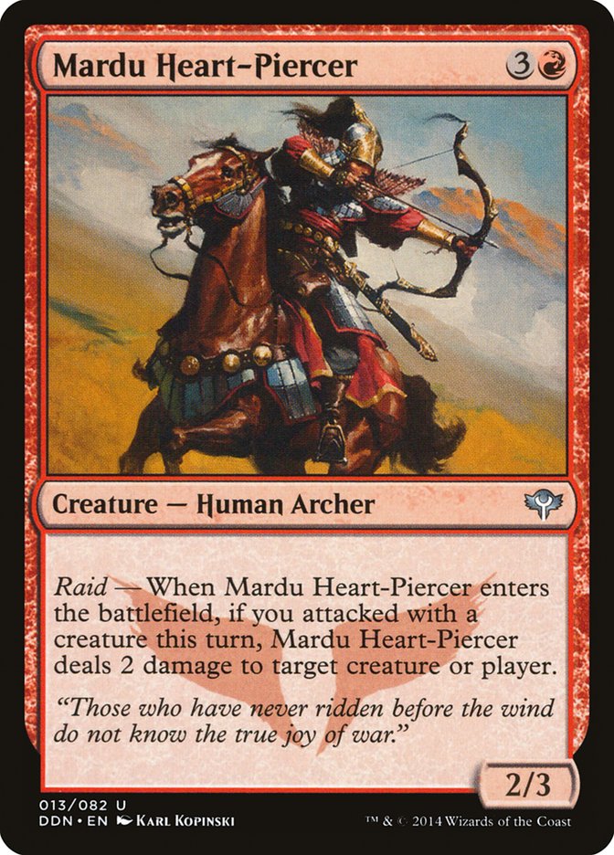 Mardu Heart-Piercer [Duel Decks: Speed vs. Cunning] | Dumpster Cat Games
