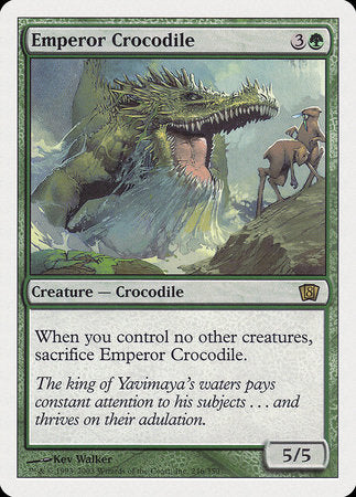 Emperor Crocodile [Eighth Edition] | Dumpster Cat Games
