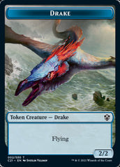 Drake // Elemental (002) Token [Commander 2021 Tokens] | Dumpster Cat Games