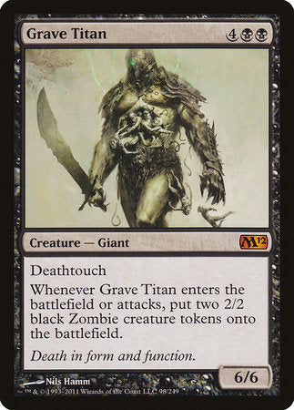Grave Titan [Magic 2012] | Dumpster Cat Games