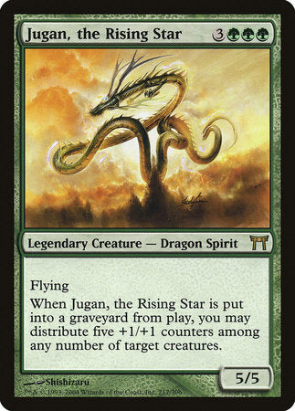Jugan, the Rising Star [Champions of Kamigawa] | Dumpster Cat Games