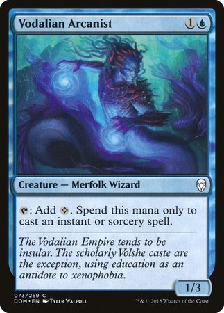 Vodalian Arcanist [Dominaria] | Dumpster Cat Games