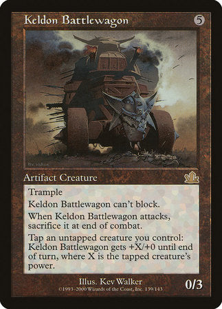 Keldon Battlewagon [Prophecy] | Dumpster Cat Games