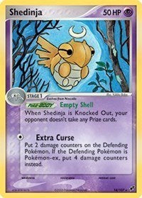 Shedinja (14/107) (Theme Deck Exclusive) [EX: Deoxys] | Dumpster Cat Games