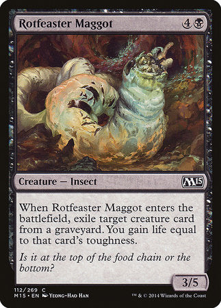Rotfeaster Maggot [Magic 2015] | Dumpster Cat Games