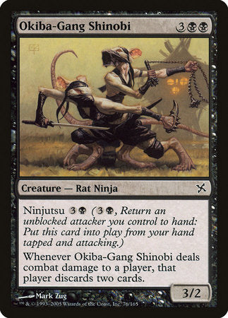 Okiba-Gang Shinobi [Betrayers of Kamigawa] | Dumpster Cat Games