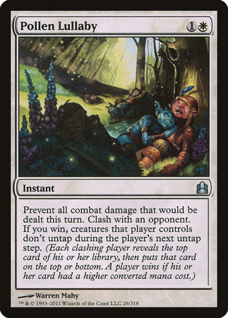 Pollen Lullaby [Commander 2011] | Dumpster Cat Games
