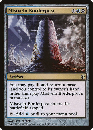 Mistvein Borderpost [Archenemy] | Dumpster Cat Games