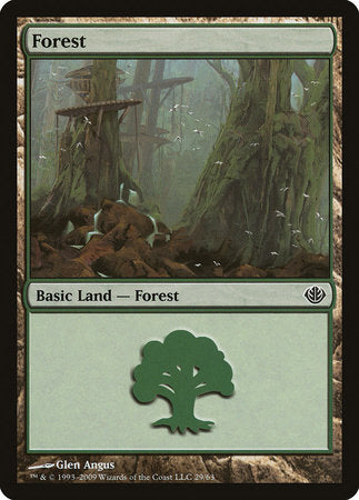 Forest (29) [Duel Decks: Garruk vs. Liliana] | Dumpster Cat Games