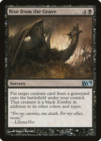 Rise from the Grave [Magic 2013] | Dumpster Cat Games