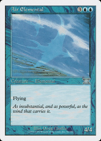 Air Elemental [Classic Sixth Edition] | Dumpster Cat Games