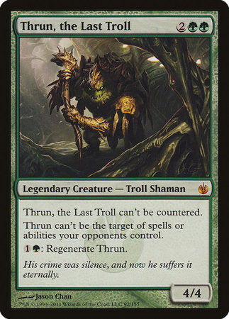 Thrun, the Last Troll [Mirrodin Besieged] | Dumpster Cat Games
