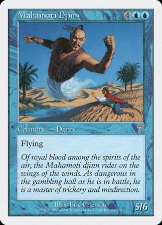 Mahamoti Djinn [Seventh Edition] | Dumpster Cat Games